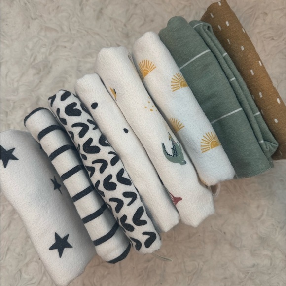 Bundle of Cloud Island Cotton Receiving  Blankets - Picture 2 of 7